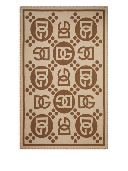  Dolce & Gabbana Jacquard Blanket - Neutrals 