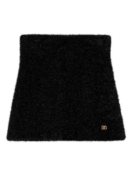  Dolce & Gabbana Kids Appliqué-logo Skirt - Black 