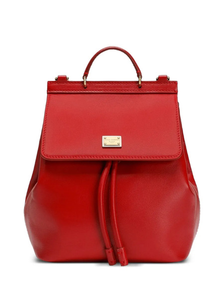  Dolce & Gabbana Kids Drawstring Top-handle Backpack - Red 