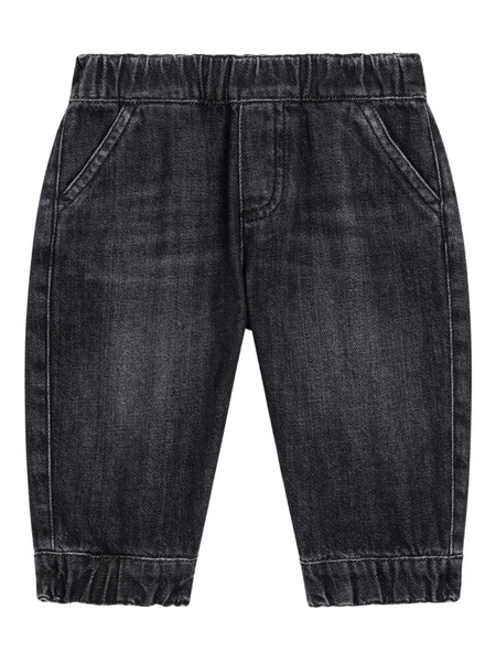  Dolce & Gabbana Kids Elasticated-waist Jeans - Black 