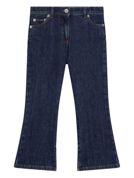  Dolce & Gabbana Kids Flared Jeans - Blue 