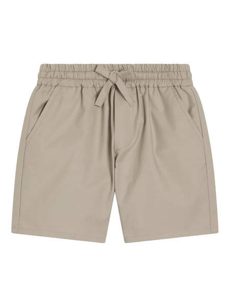  Dolce & Gabbana Kids Logo-embroidered Shorts - Neutrals 