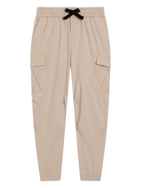  Dolce & Gabbana Kids Logo-patch Casual Trousers - Neutrals 