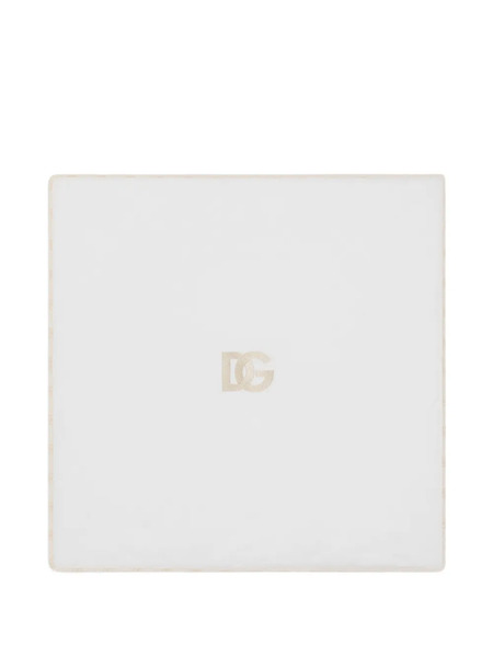  Dolce & Gabbana Kids Logo Pattern Blanket - Neutrals 