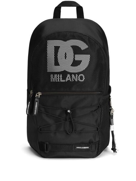  Dolce & Gabbana Kids Logo-print Backpack - Black 