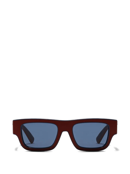  Dolce & Gabbana Kids Logo Rectangle Sunglasses - Brown 