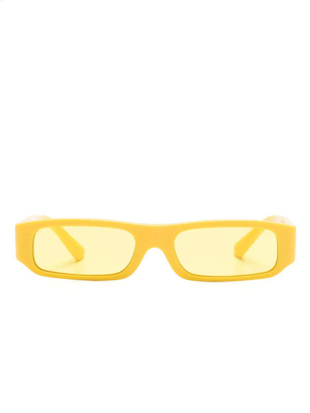  Dolce & Gabbana Kids Mini Me Rectangle-frame Sunglasses - Yellow 