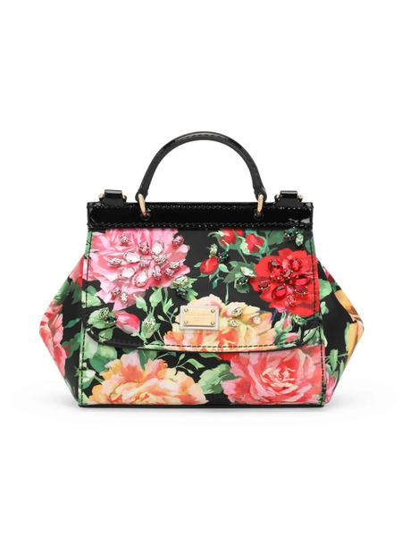  Dolce & Gabbana Kids Sicily Shoulder Bag - Black 