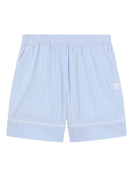  Dolce & Gabbana Kids Striped Shorts - Blue 