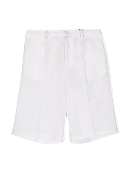  Dolce & Gabbana Kids Tailored Linen Shorts - Neutrals 
