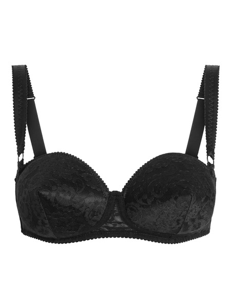  Dolce & Gabbana Lace Balconette Bra - Black 