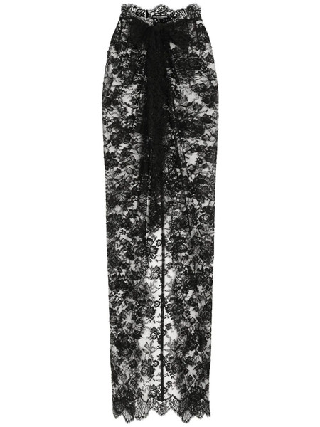  Dolce & Gabbana Lace Skirt - Black 