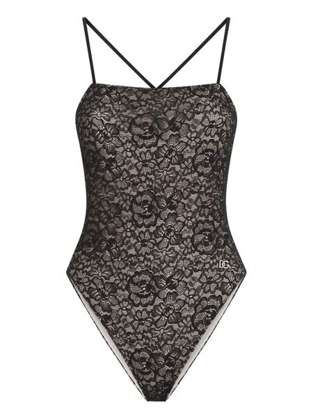  Dolce & Gabbana Lace Swimsuit - Neutrals 