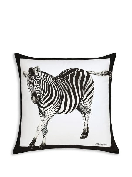  Dolce & Gabbana Large Canvas Cushion - White 