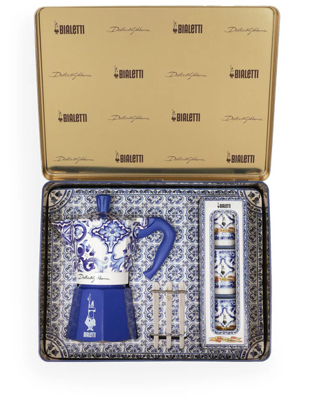  Dolce & Gabbana Large Moka Box - Blue 