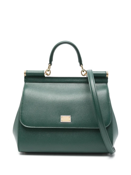  Dolce & Gabbana Large Sicily Tote Bag - Green 