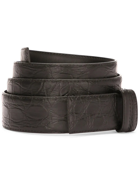 Dolce & Gabbana Leather Belt - Black 