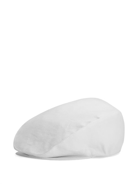  Dolce & Gabbana Linen Flat Cap - White 