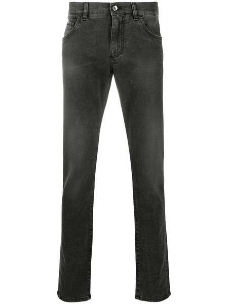  Dolce & Gabbana Logo-appliqué Skinny Jeans - Black 