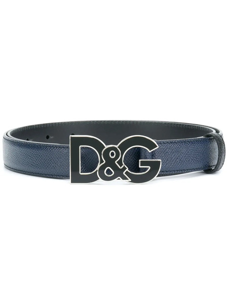  Dolce & Gabbana Logo Belt - Blue 