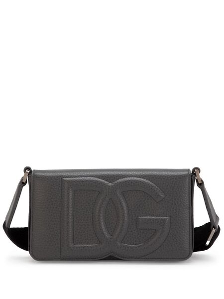  Dolce & Gabbana Logo-embossed Mini Bag - Grey 