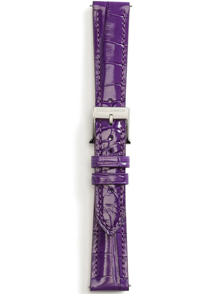  Dolce & Gabbana Logo-embossed Watch Strap - Purple 