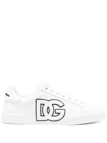  Dolce & Gabbana Logo-patch Sneakers - White 
