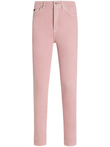  Dolce & Gabbana Logo-plaque Jeans - Pink 
