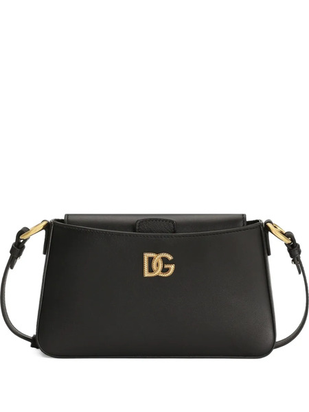  Dolce & Gabbana Logo-plaque Mini Bag - Black 