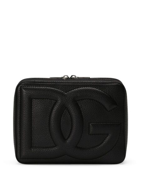  Dolce & Gabbana Medium Dg Logo Messenger Bag - Black 