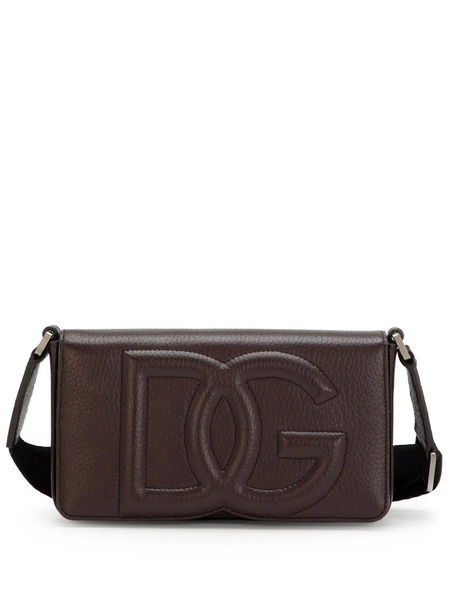  Dolce & Gabbana Mini Logo-embossed Bag - Brown 