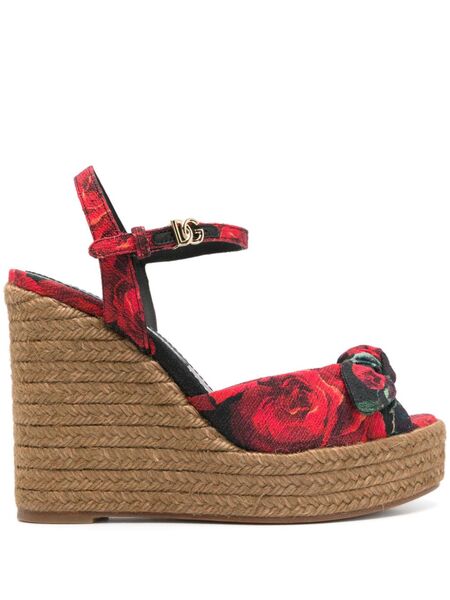 Dolce & Gabbana 90mm Lolita Sandals - Red 