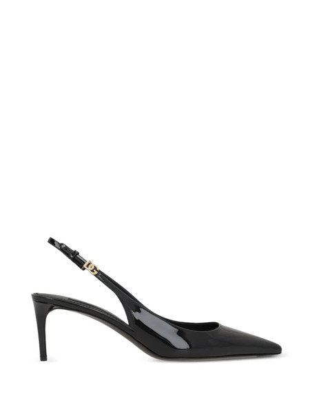  Dolce & Gabbana Patent Leather Pumps - Black 