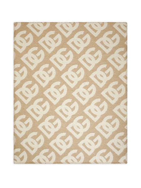  Dolce & Gabbana Patterned Blanket - Neutrals 