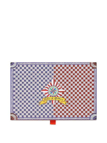  Dolce & Gabbana Patterned Poker Cards (15.5cm X 10cm) - Red 