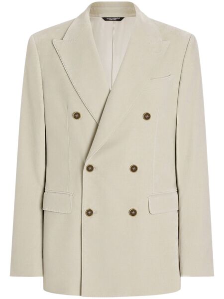  Dolce & Gabbana Peak-lapels Blazer - Neutrals 