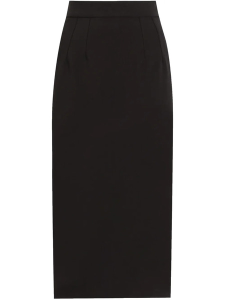  Dolce & Gabbana Pencil Midi Skirt - Black 