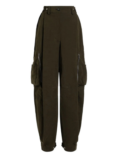  Dolce & Gabbana Pleated Cargo Pants - Brown 