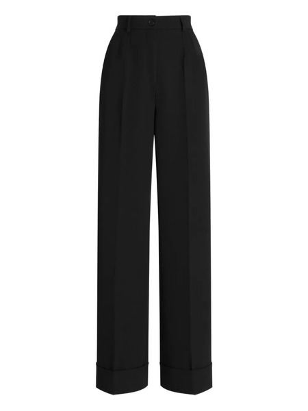  Dolce & Gabbana Pleated Trousers - Black 