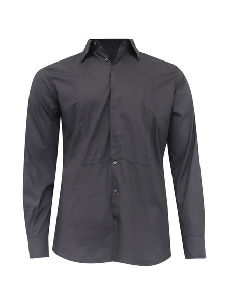  Dolce & Gabbana Pre-owned Button-down Tuxedo Shirt - Grey 