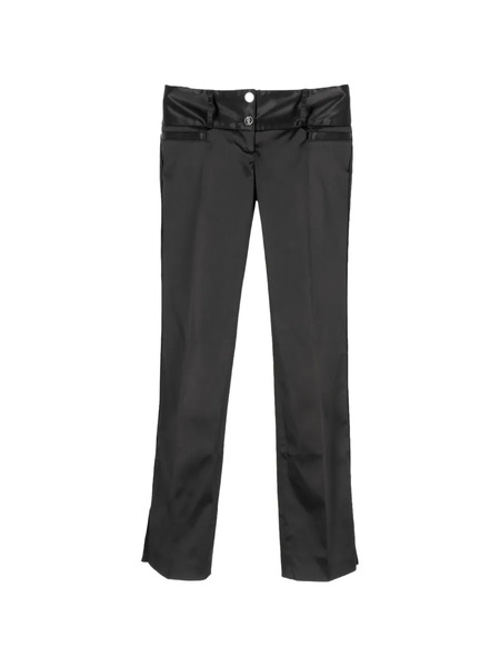  Dolce & Gabbana Pre-owned Low-waist Side-pocket Trousers - Black 