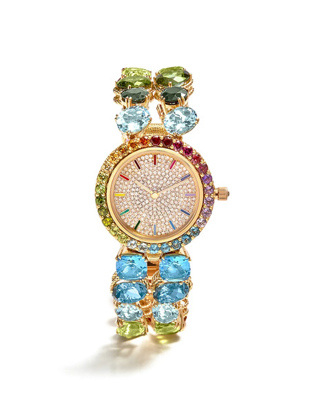  Dolce & Gabbana Rainbow 34mm Watch - Gold 