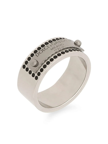  Dolce & Gabbana Rhinestone-embellished Ring - Silver 