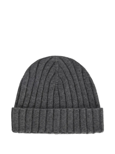  Dolce & Gabbana Ribbed Beanie - Grey 