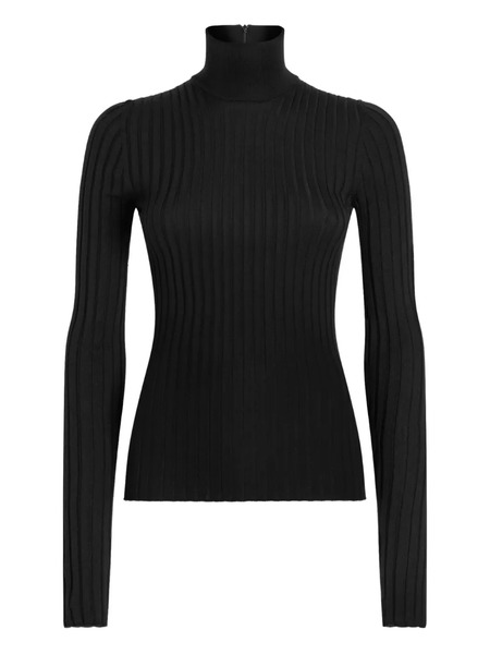  Dolce & Gabbana Ribbed Roll-neck Sweater - Black 