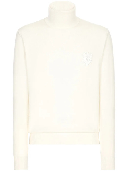  Dolce & Gabbana Roll-neck Wool Jumper - Neutrals 