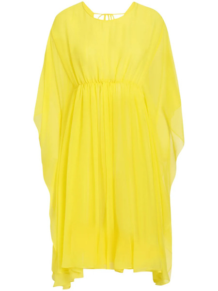  Dolce & Gabbana Semi-sheer Beach Dress - Yellow 