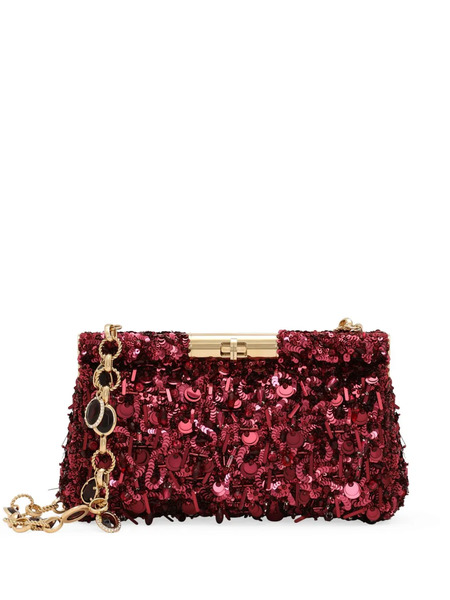  Dolce & Gabbana Sequined Shoulder Bag - Red 