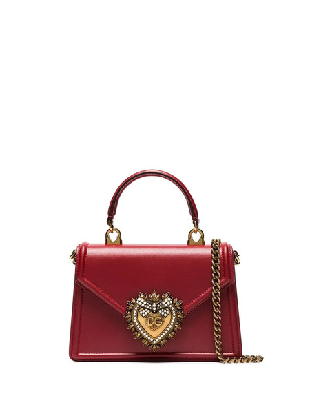  Dolce & Gabbana Small Devotion Tote Bag - Red 