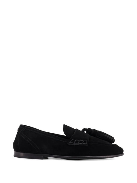  Dolce & Gabbana Split-leather Slippers - Black 